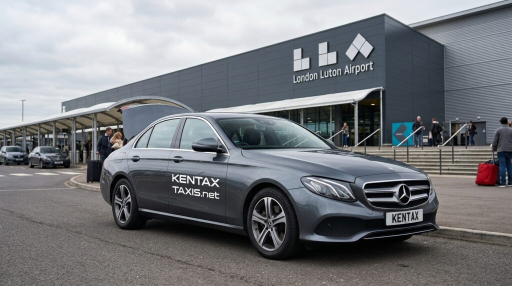 Bourne End to Luton Airport Taxi Journey Time, Drop-Off Charges and Booking
