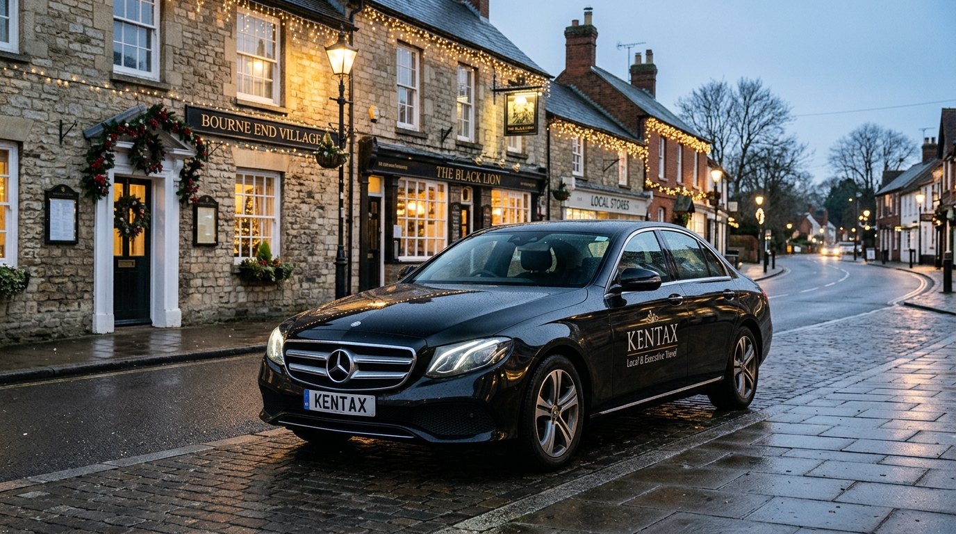Christmas Taxi Bourne End: Booking Guide for Christmas and New Year 2026